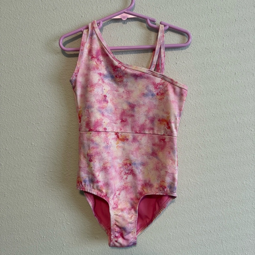 Cat & Jack Pink Tie-Dye Swimsuit